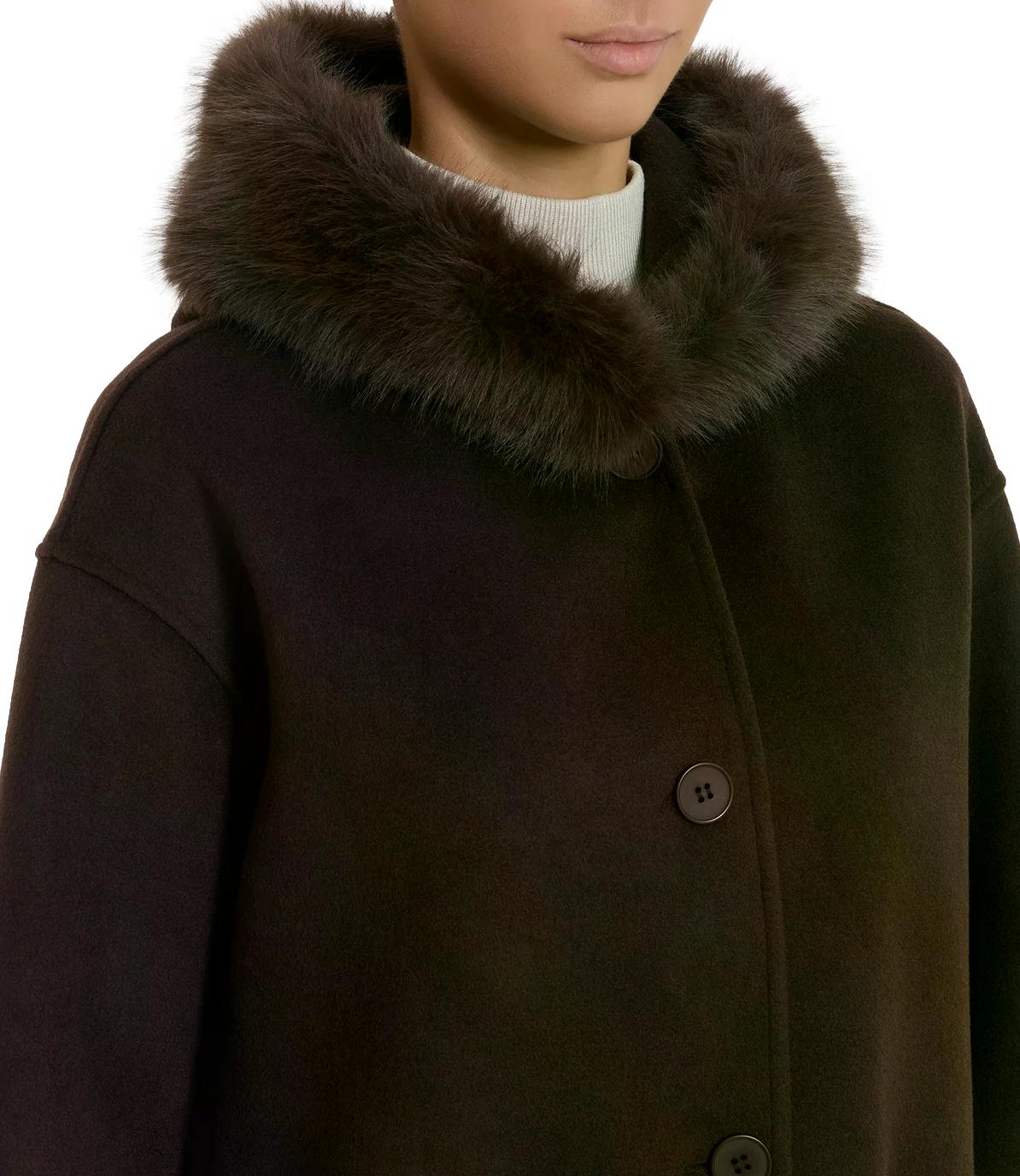 Cappotto Ragno DT64KU Donna - Chocolate Torte