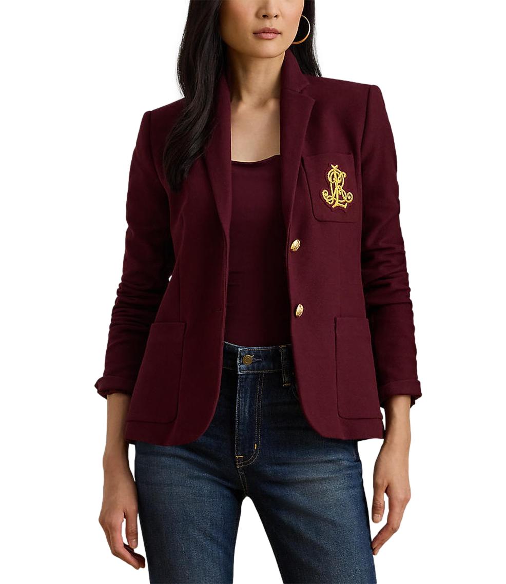 Blazer Ralph Lauren 200797305 Donna - Dark Garnet