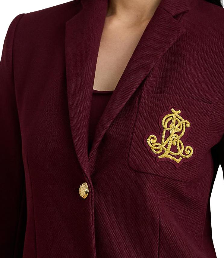 Blazer Ralph Lauren 200797305 Donna - Dark Garnet