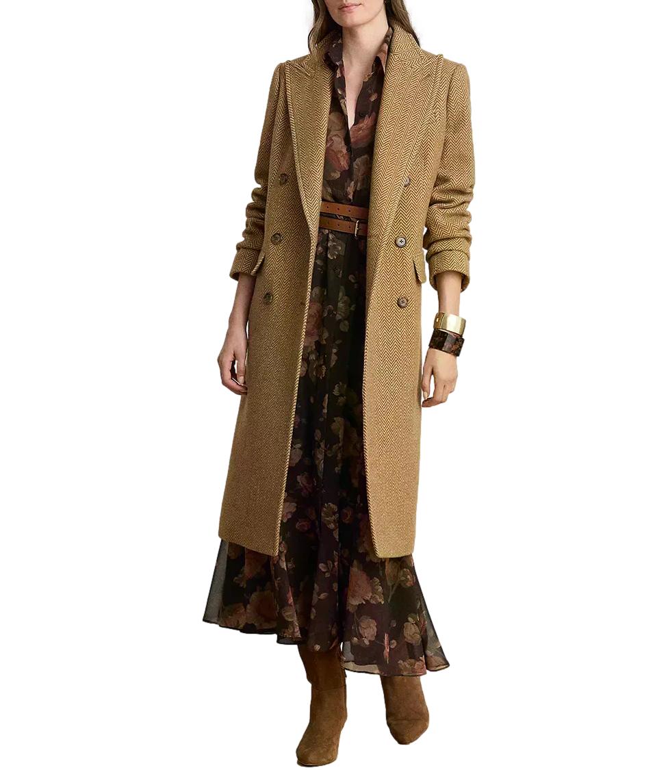 Cappotto Ralph Lauren 200B27692 Donna - Brown/tan Multi