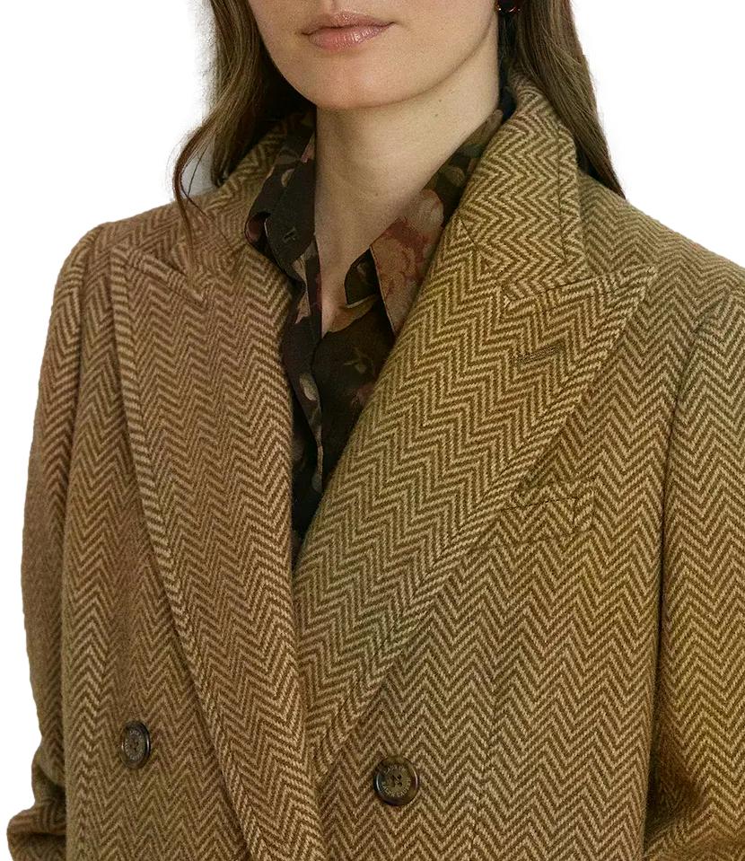 Cappotto Ralph Lauren 200B27692 Donna - Brown/tan Multi