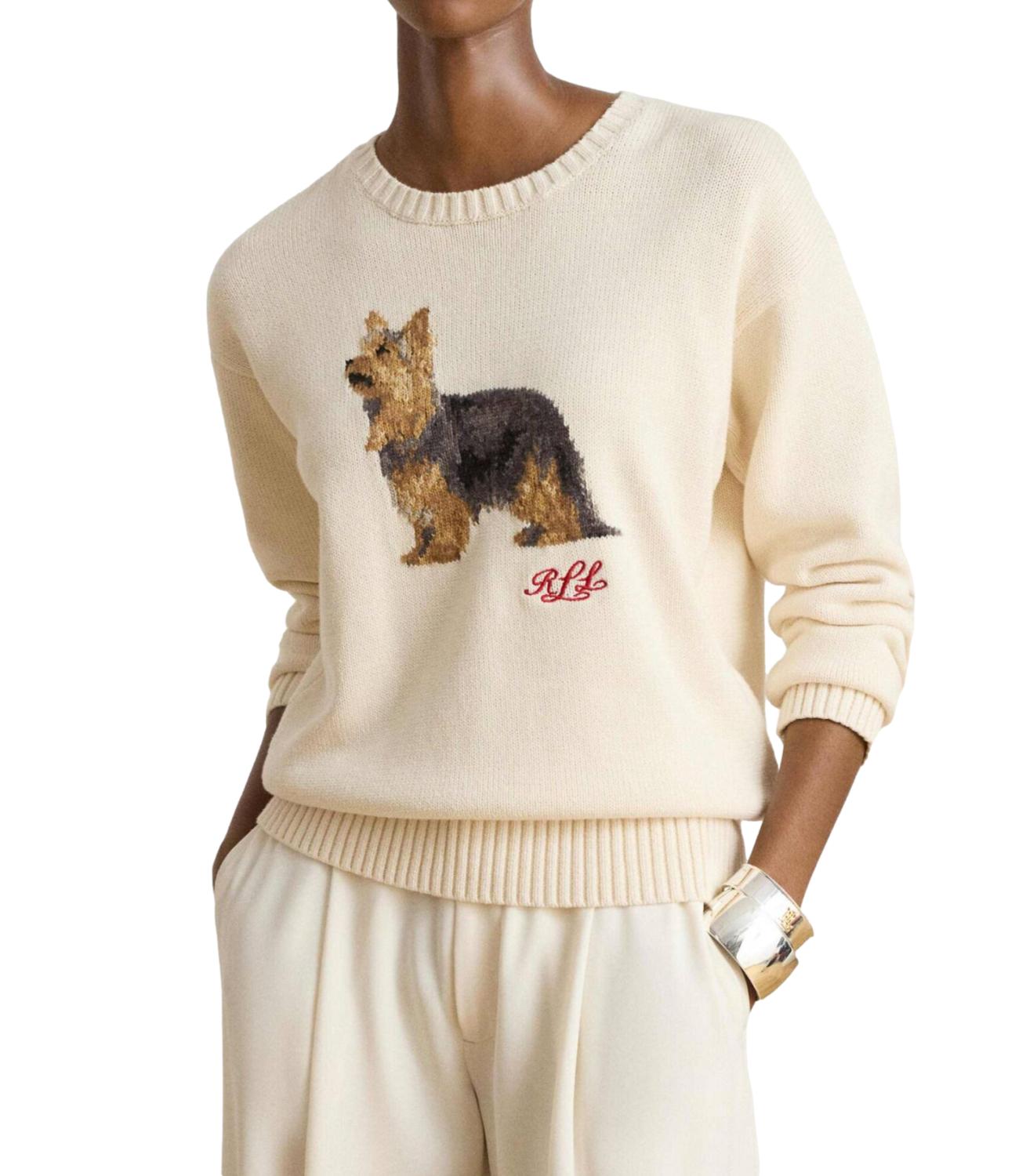 Pullover Ralph Lauren 200B27841 Donna - Mascarpone Cream Multi