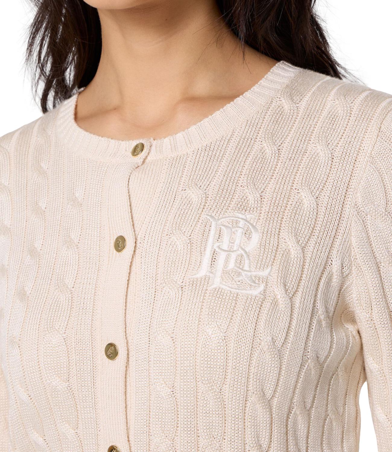 Cardigan Ralph Lauren 200P14040 Donna - Mascarpone Cream