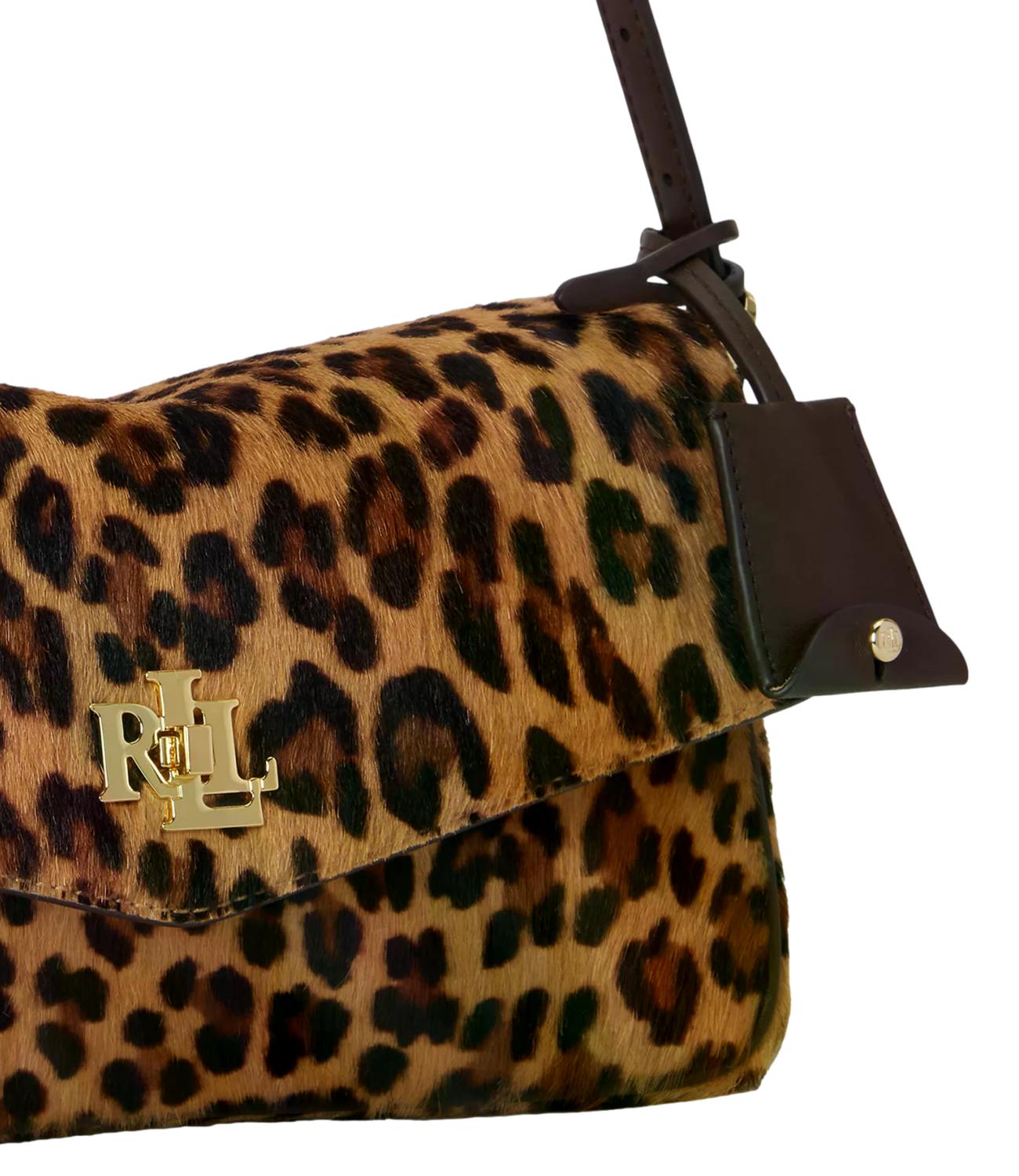 Borsa Ralph Lauren 431P18396 Donna - Modern Leopard/chestnut Brown