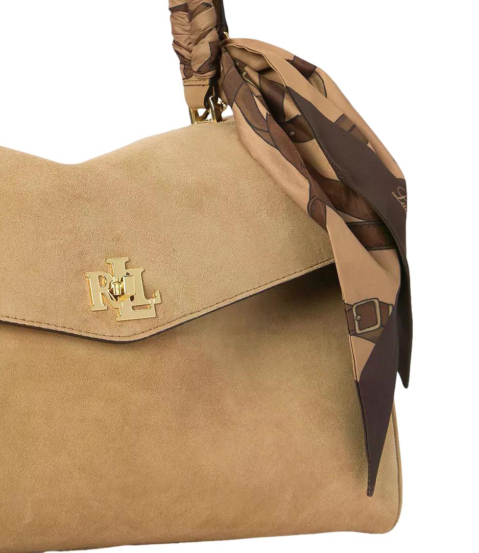 Borsa Ralph Lauren 431P18402 Donna - Camel/urban Bltng/camel Multi