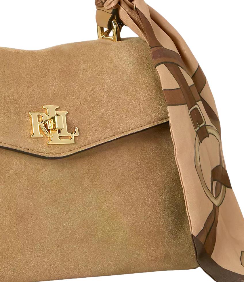 Borsa Ralph Lauren 431P18421 Donna - Camel/urban Bltng/camel Multi