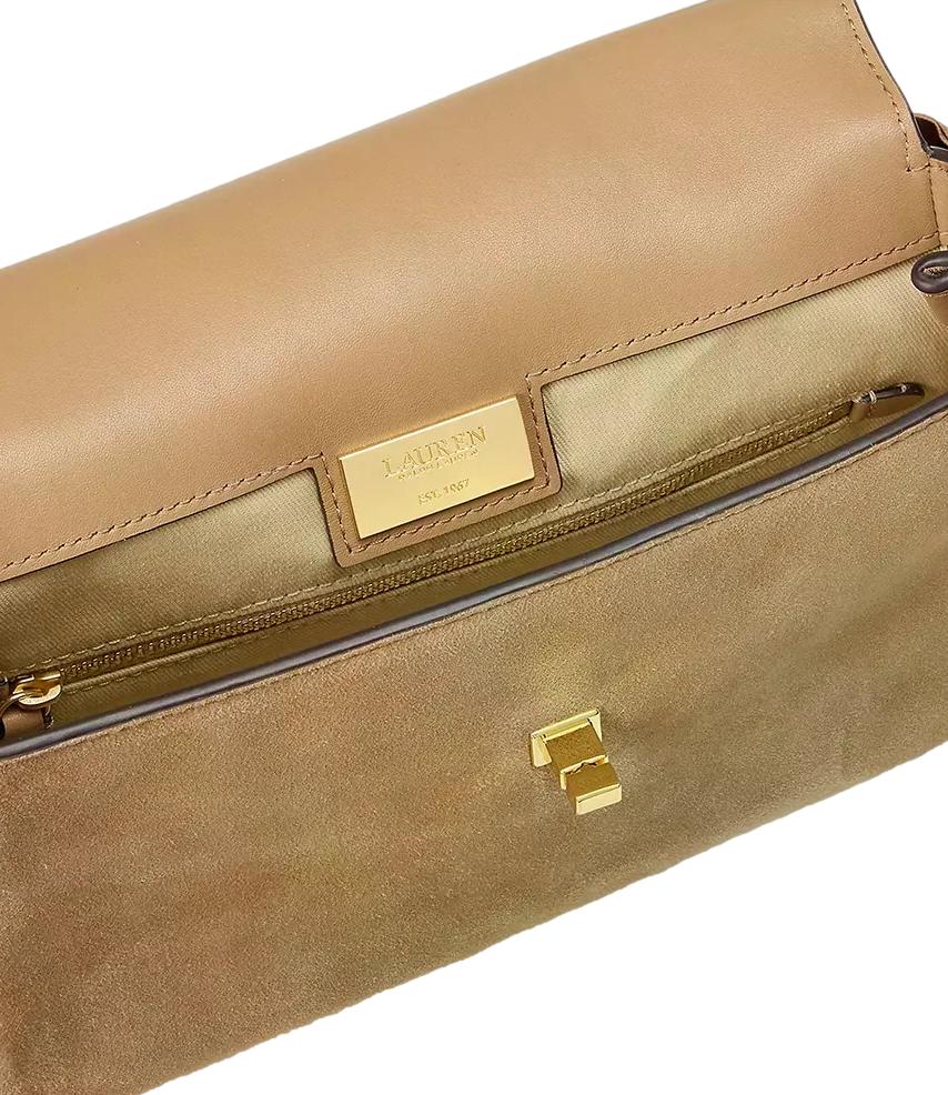 Borsa Ralph Lauren 431P18421 Donna - Camel/urban Bltng/camel Multi
