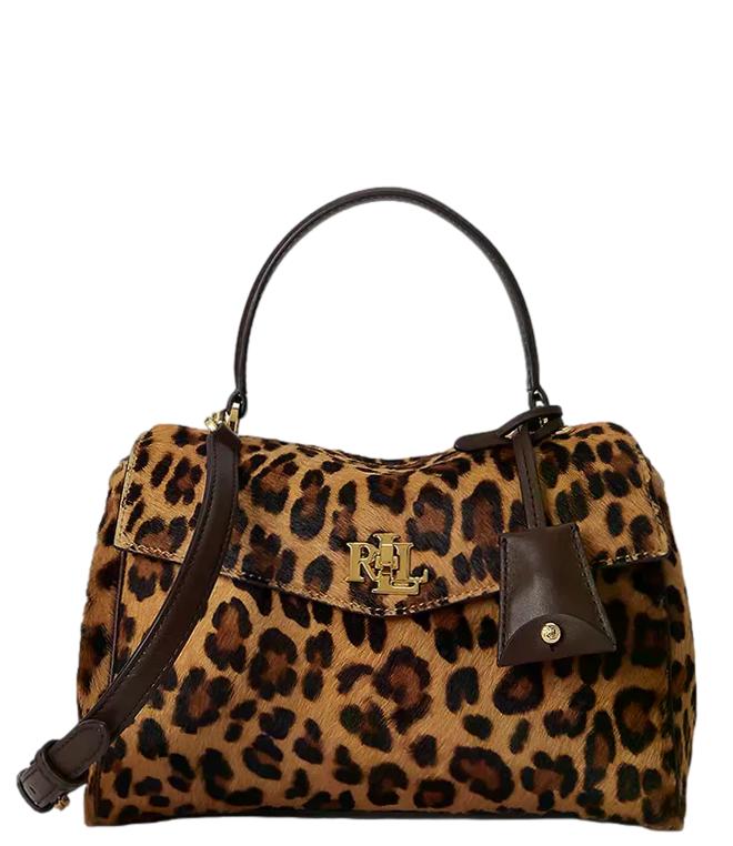 Borsa Ralph Lauren 431P18422 Donna - Modern Leopard/chestnut Brown