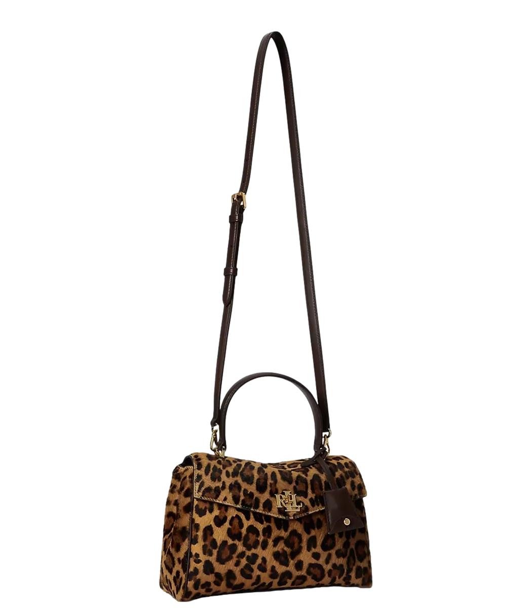 Borsa Ralph Lauren 431P18422 Donna - Modern Leopard/chestnut Brown