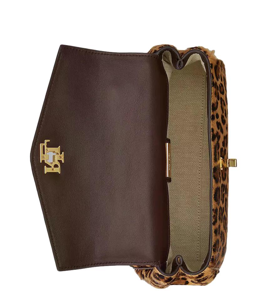 Borsa Ralph Lauren 431P18422 Donna - Modern Leopard/chestnut Brown