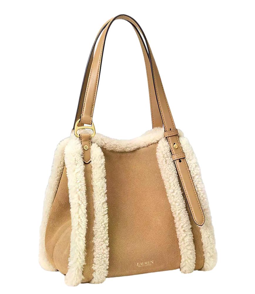 Borsa Ralph Lauren 431P18713 Donna - Camel/natural
