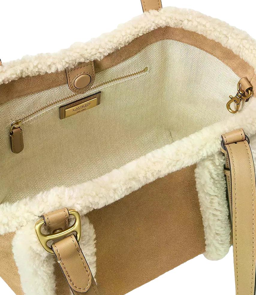 Borsa Ralph Lauren 431P18713 Donna - Camel/natural