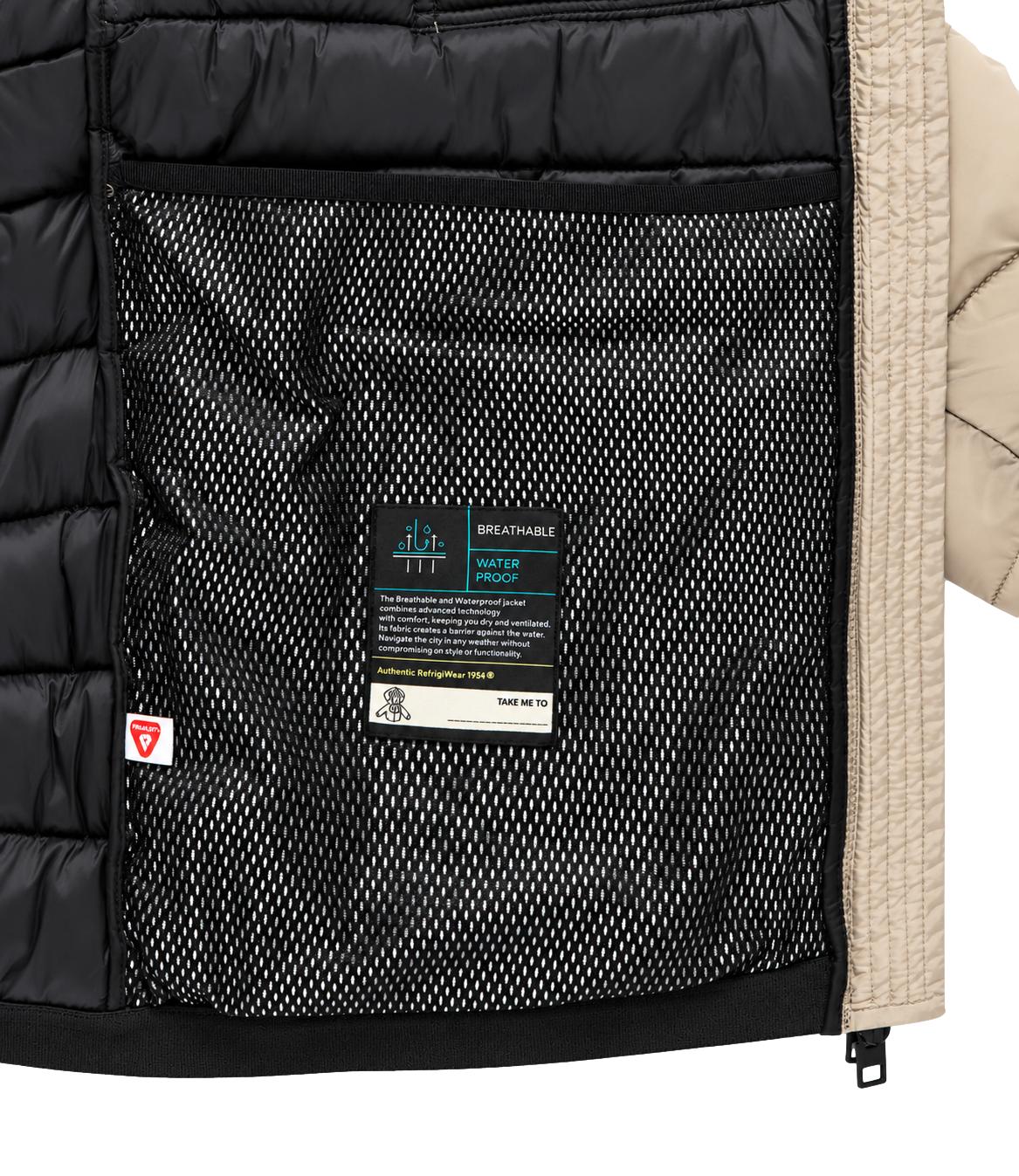 Giubbino Refrigiwear RMG0G23308NY0185000000 Uomo - Plaza Taupe