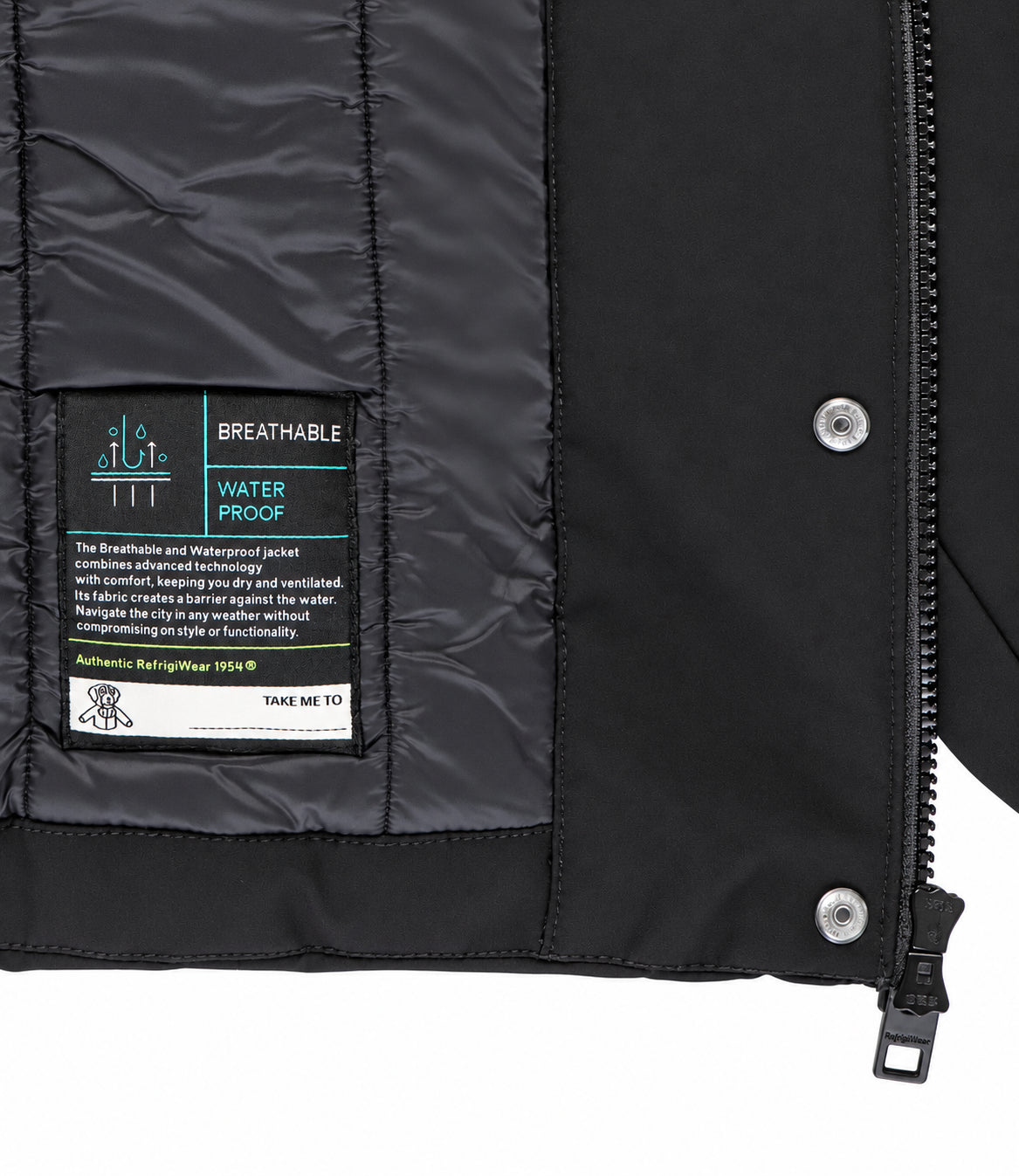 Giubbino Refrigiwear RW0W99208XT3790000000 Donna - Nero