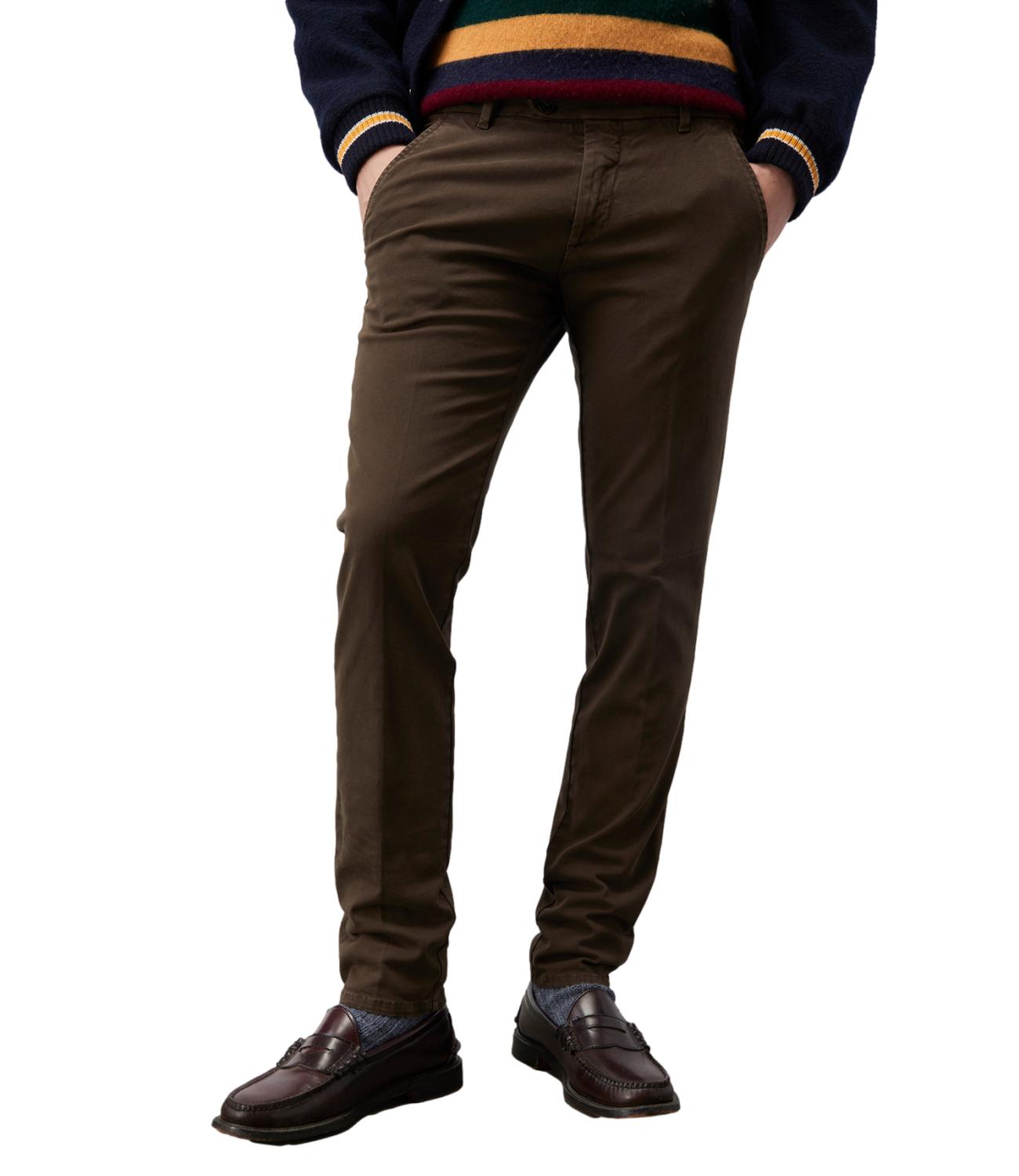 Pantalone Roy Roger's RRU013C8700112 Uomo - Read Brown