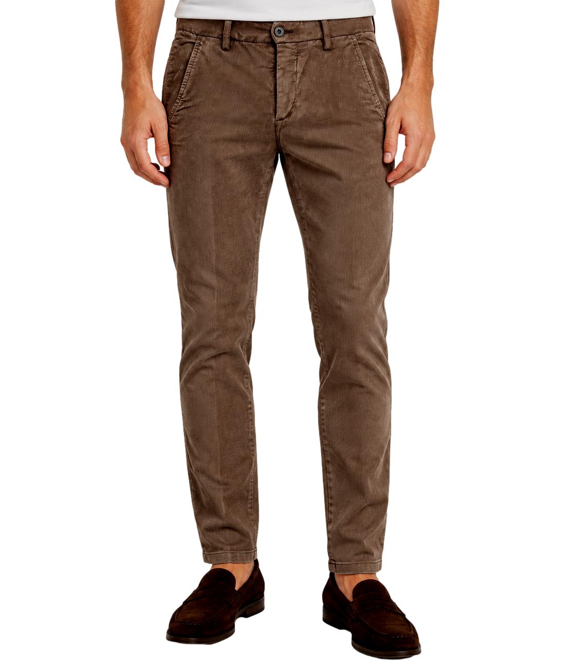 Pantalone Roy Roger's RRU013CS8700112 Uomo - Read Choco