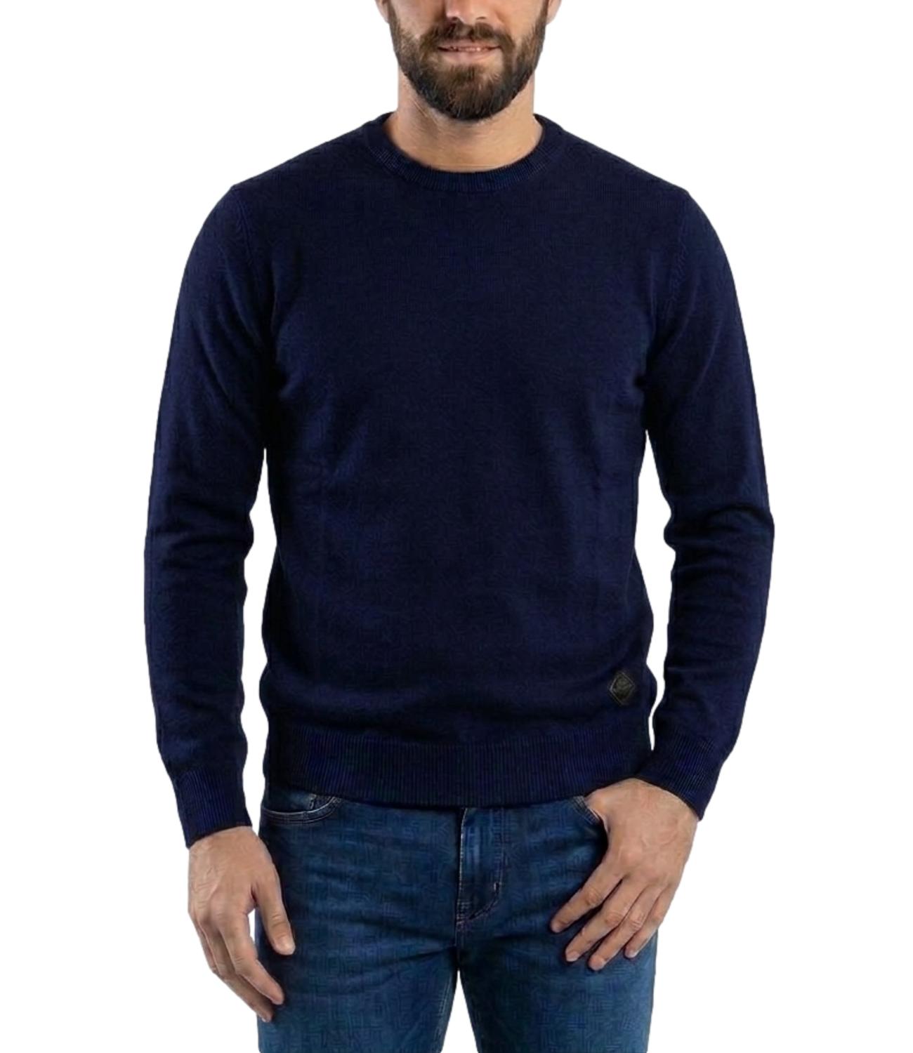 Pullover Roy Roger's RRU199CT48XXXX Uomo - Blu Navy