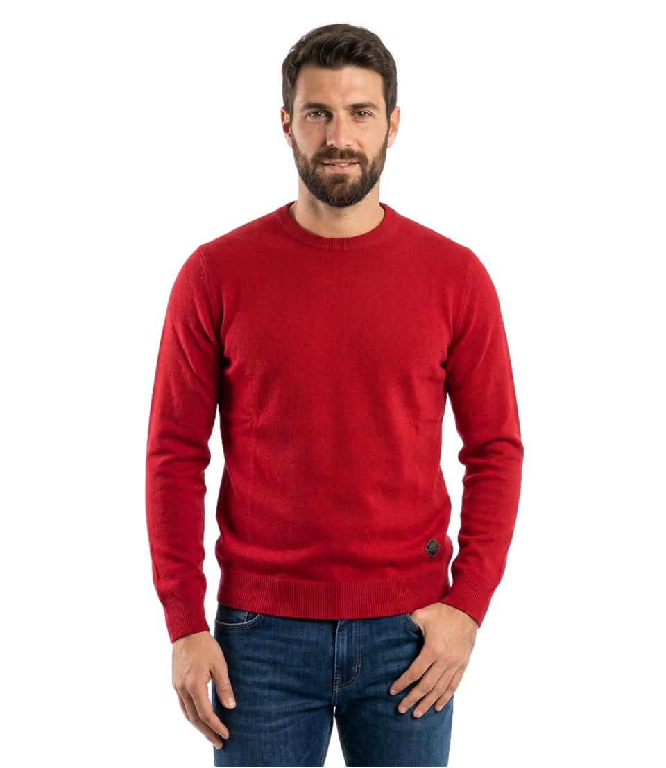 Pullover Roy Roger's RRU199CT48XXXX Uomo - Red