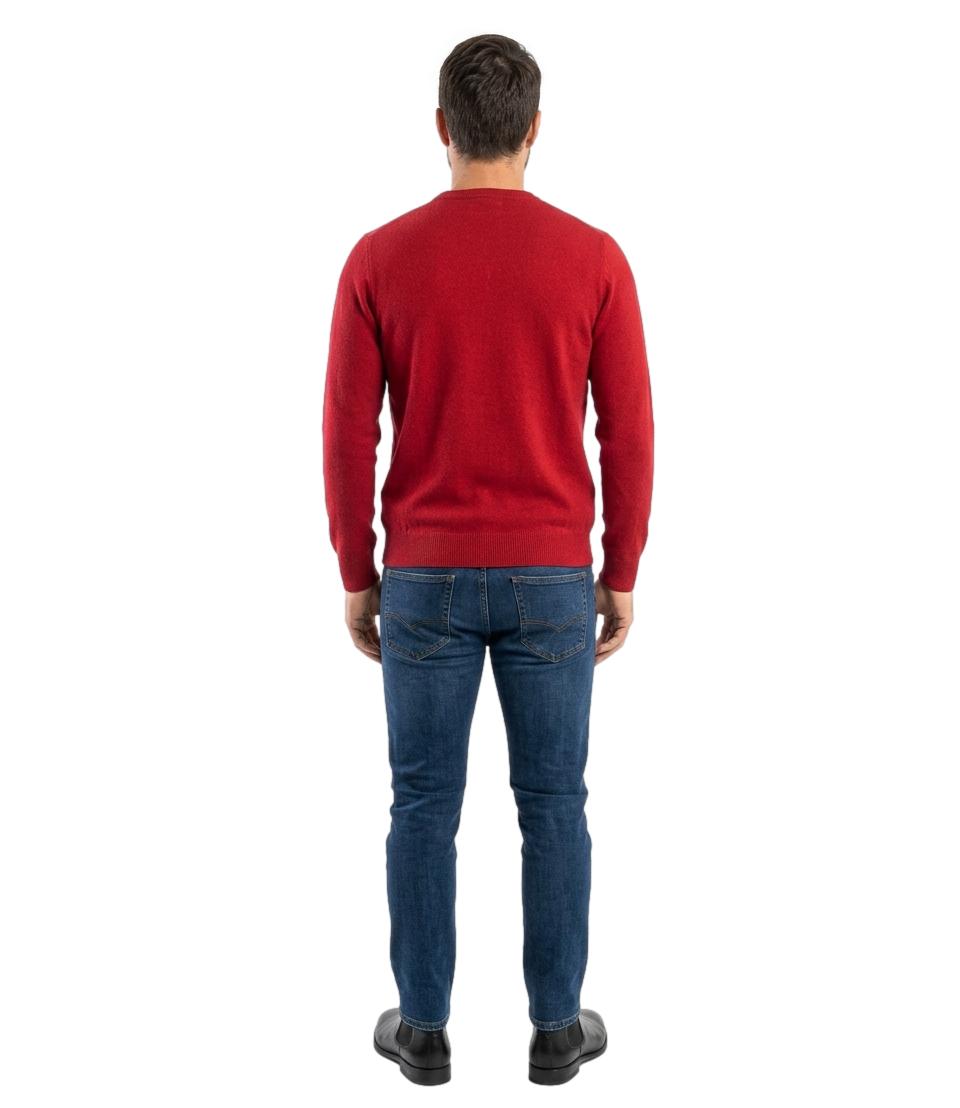 Pullover Roy Roger's RRU199CT48XXXX Uomo - Red