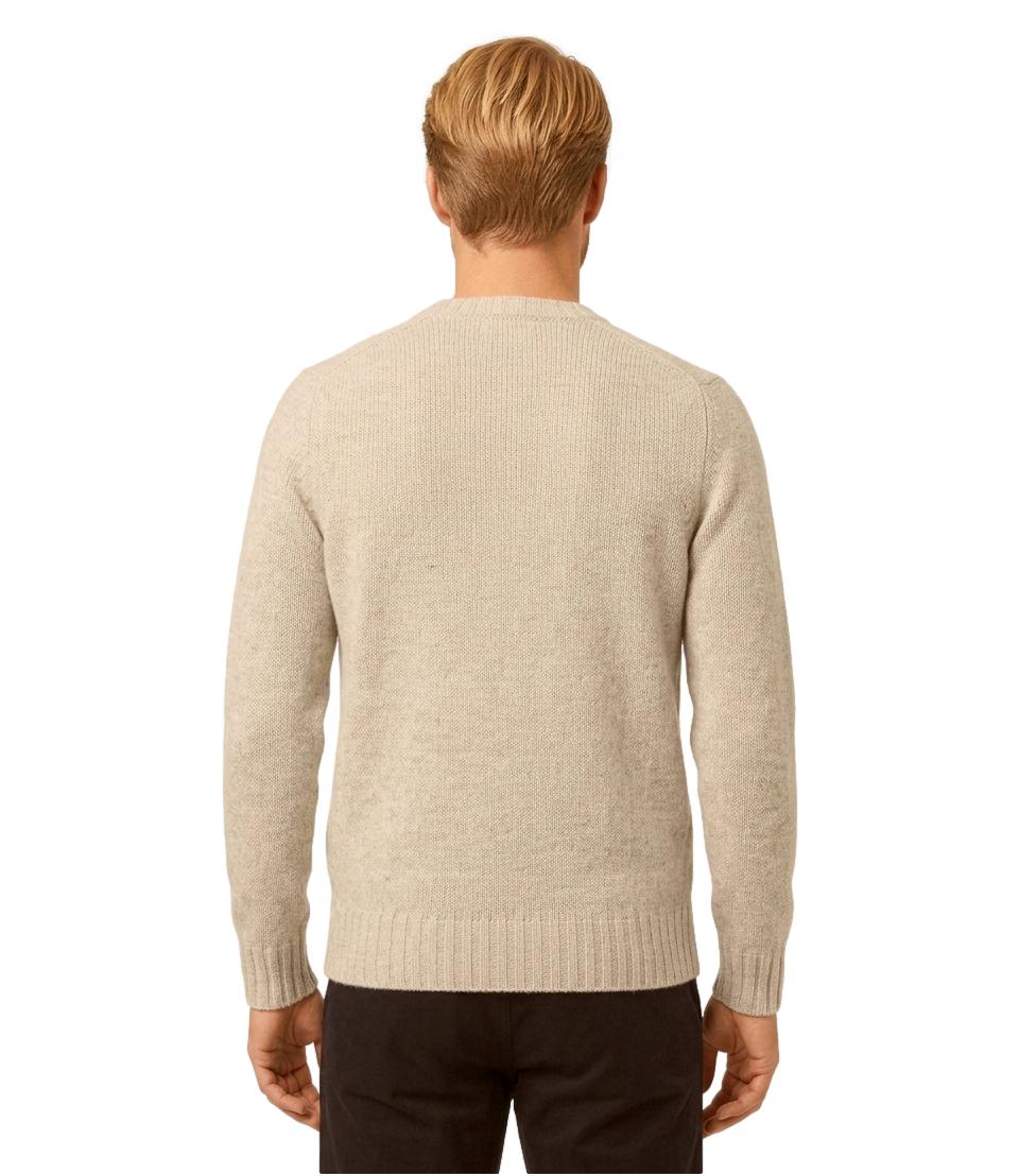 Pullover Roy Roger's RRU90400CV59XXXX Uomo - Vintage Butter