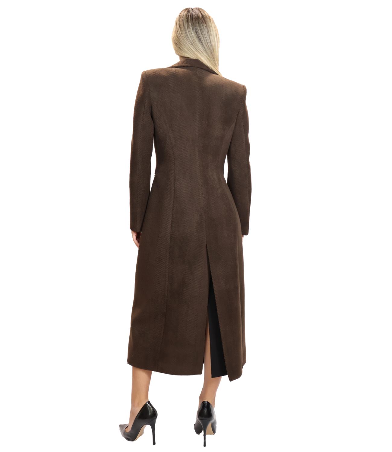 Cappotto Silence Limited CP930M-FWAI26 Donna - Dark Brown