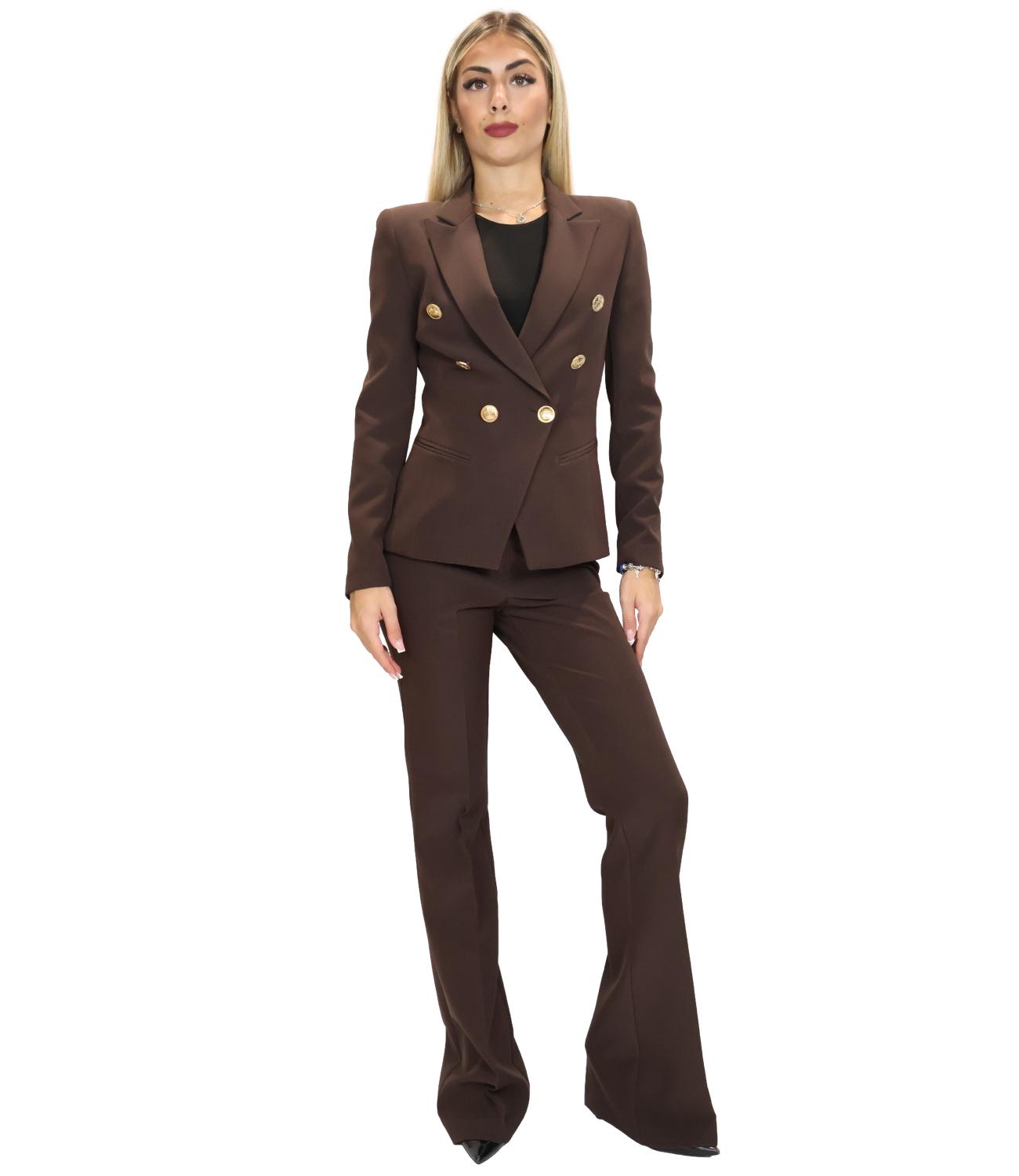 Giacca Silence Limited NPR235AMBERAI26 Donna - Dark Brown