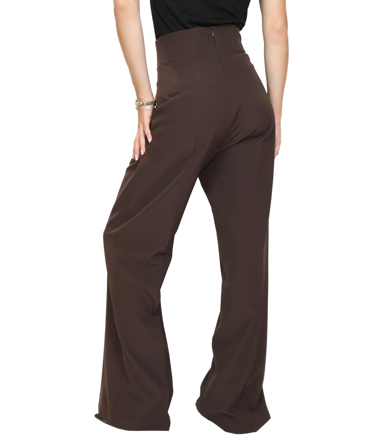 Pantalone Silence Limited SD2025PYAI26 Donna - Dark Brown
