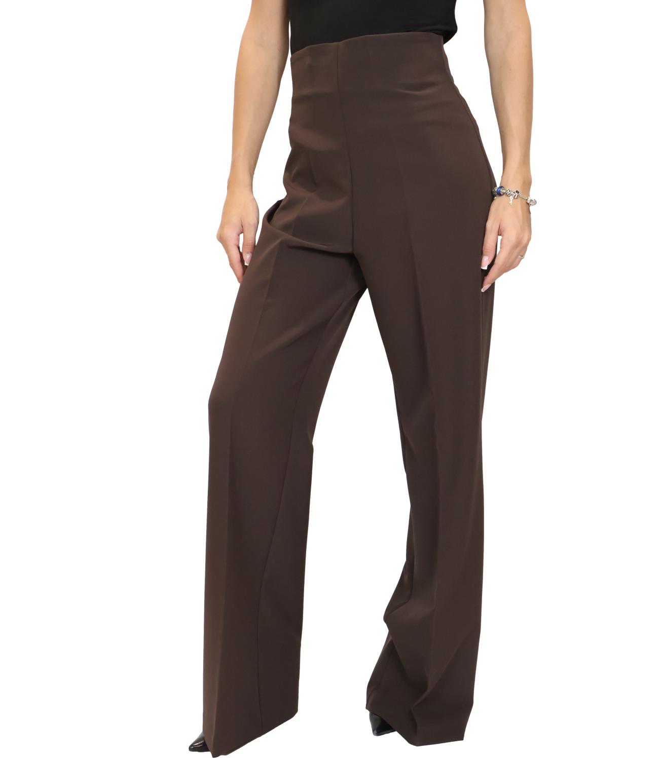 Pantalone Silence Limited SD2025PYAI26 Donna - Dark Brown