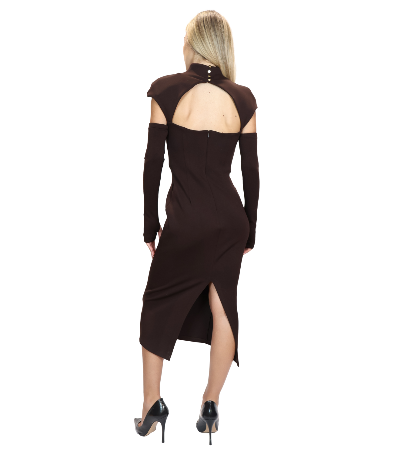 Abito Silence Limited SLAB047AI26 Donna - Dark Brown