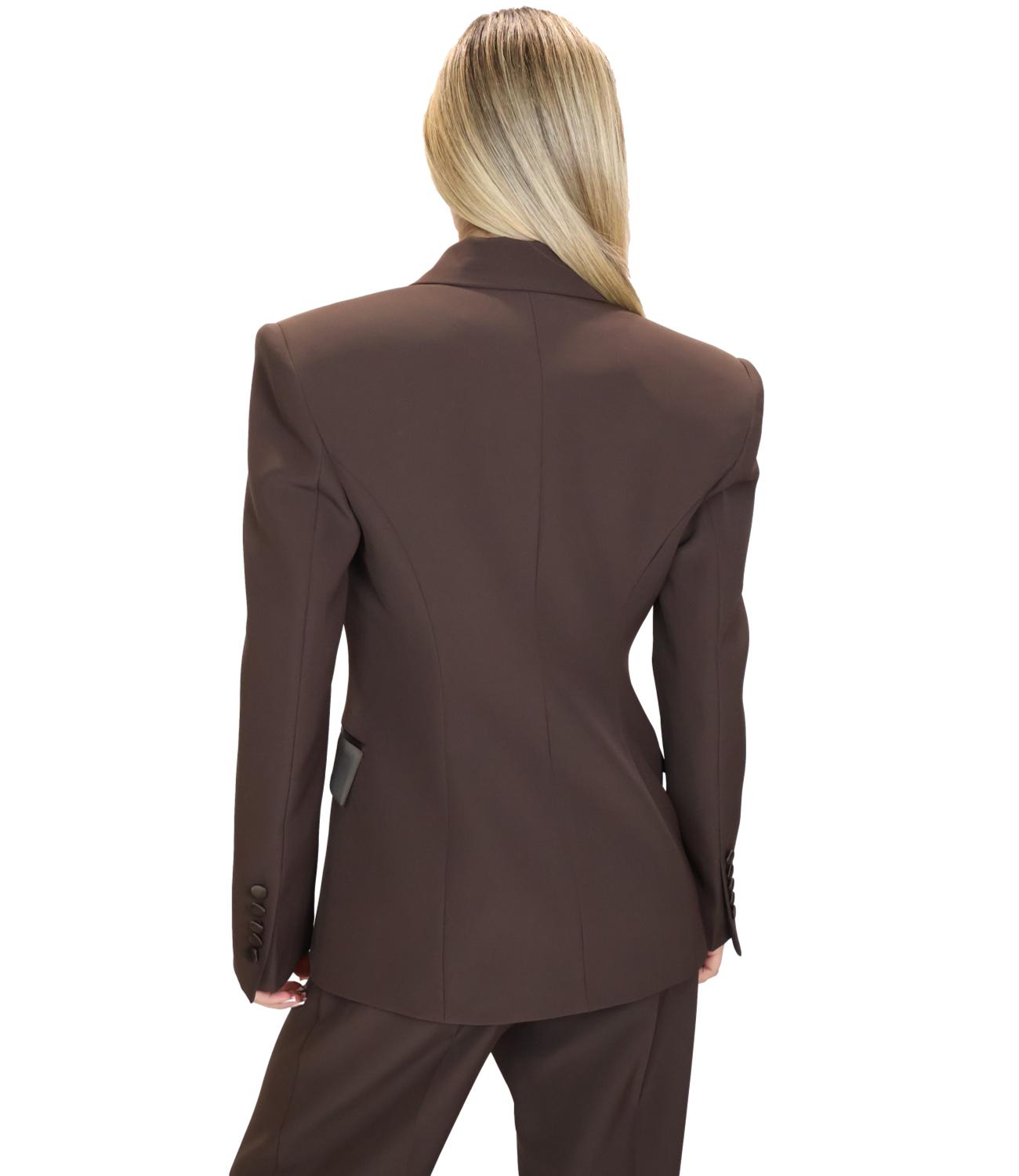 Giacca Silence Limited SLGI023AI26 Donna - Dark Brown