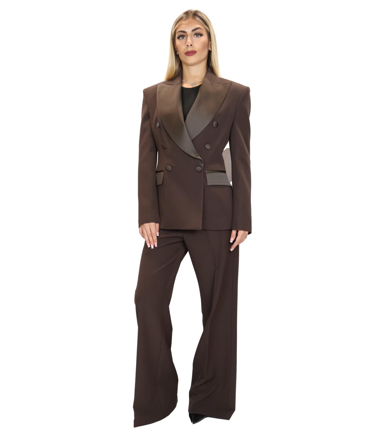 Giacca Silence Limited SLGI023AI26 Donna - Dark Brown
