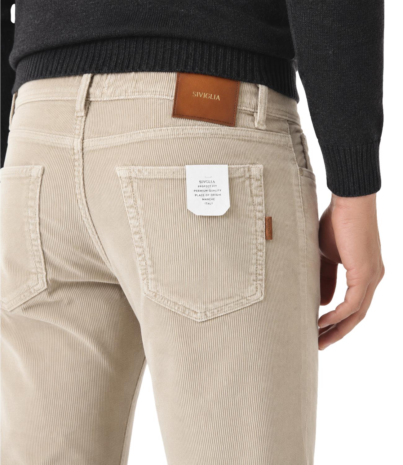 Pantalone Siviglia SVM02018V002318PX Uomo - Beige