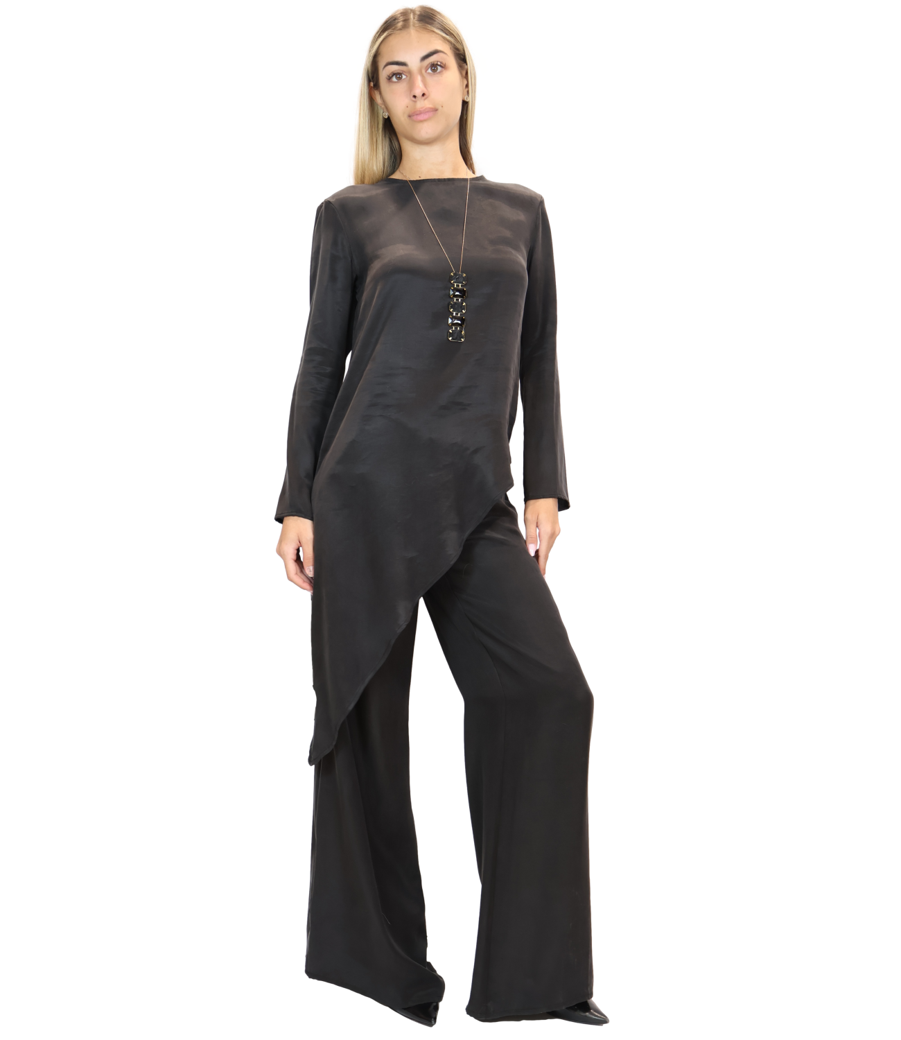 Pantalone Souvenir D40N0390 Donna - Nero