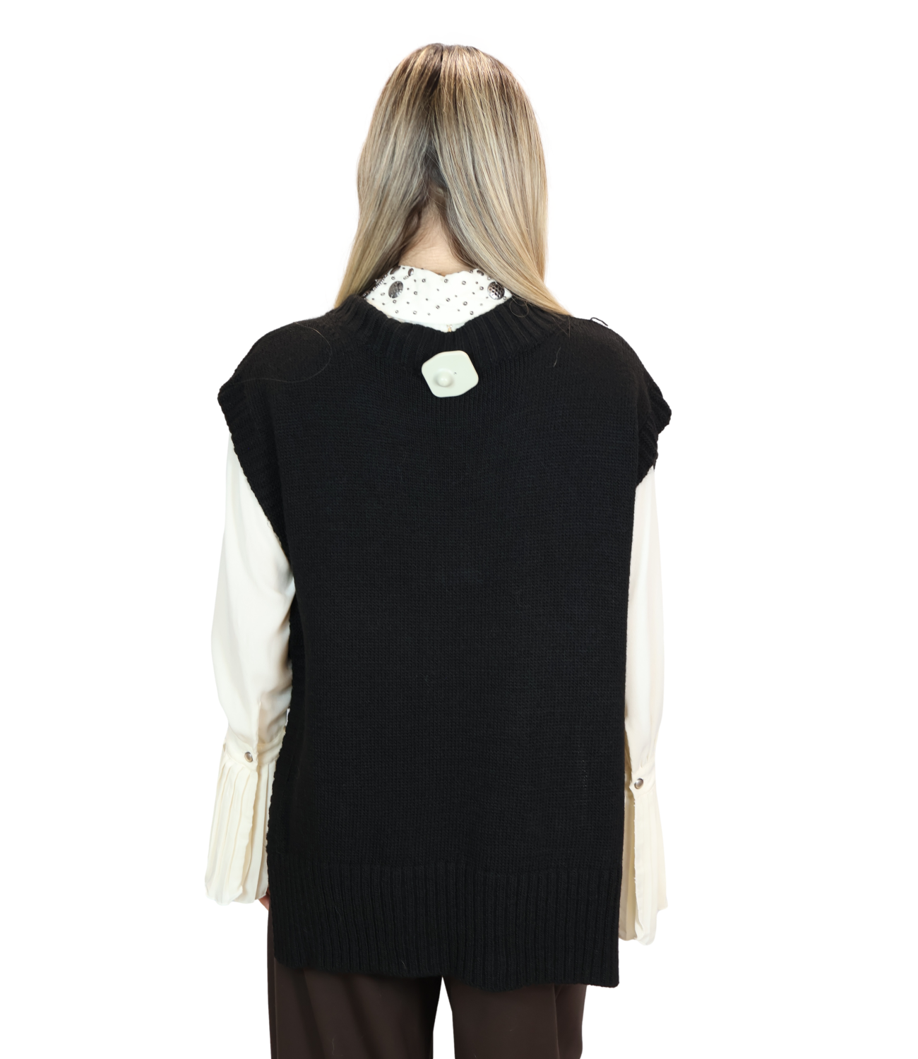 Gilet Souvenir S40B0055 Donna - Nero