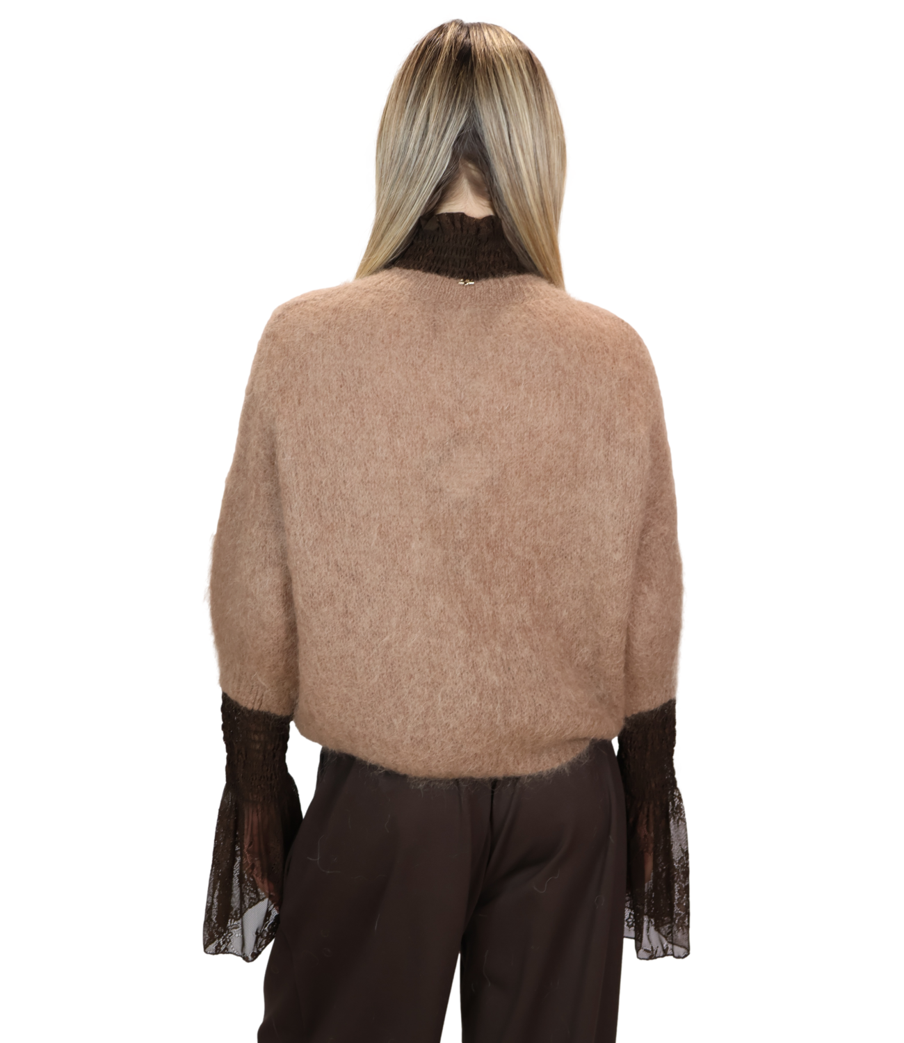 Maglia Souvenir T40R0346 Donna - Cammello
