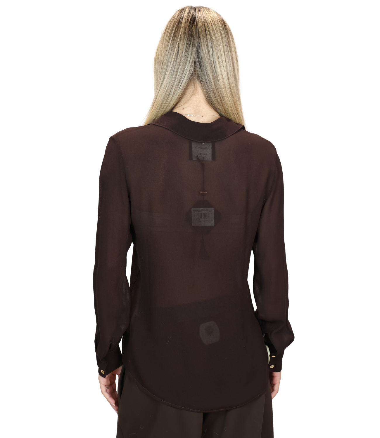 Camicia Souvenir W40F0026 Donna - Fondente