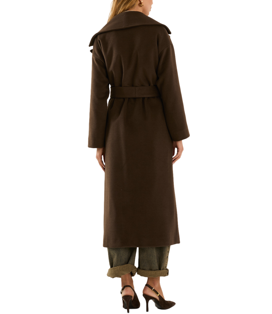 Cappotto Souvenir W40S0311 Donna - Cioccolato