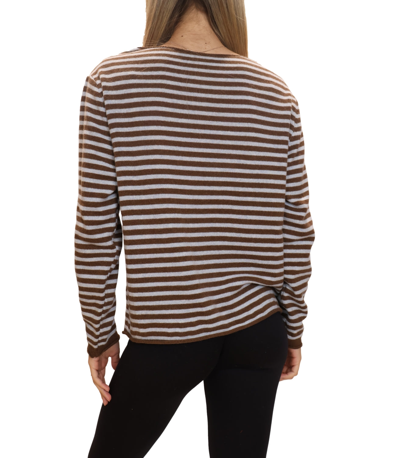 Maglia Studio it 6631 Donna - Celeste/moro
