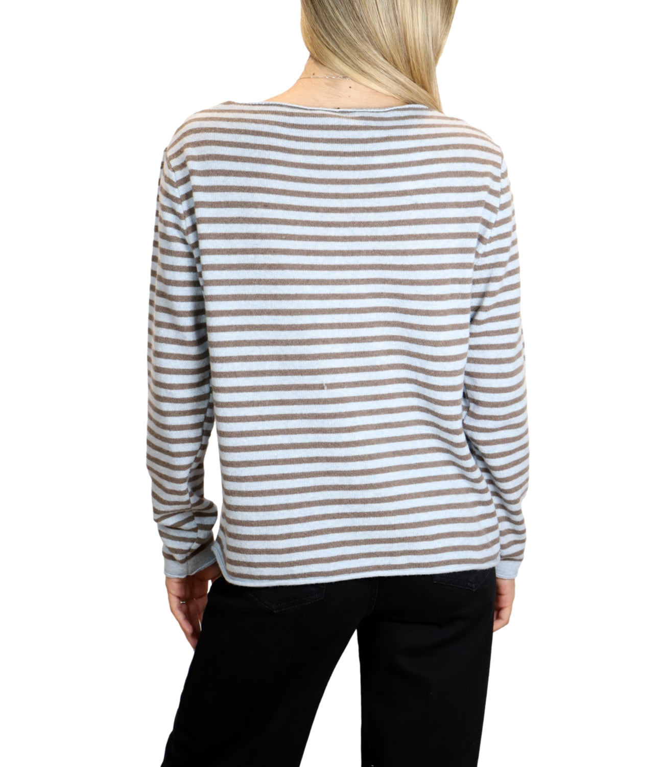 Maglia Studio it 6631 Donna - Celeste/tortora