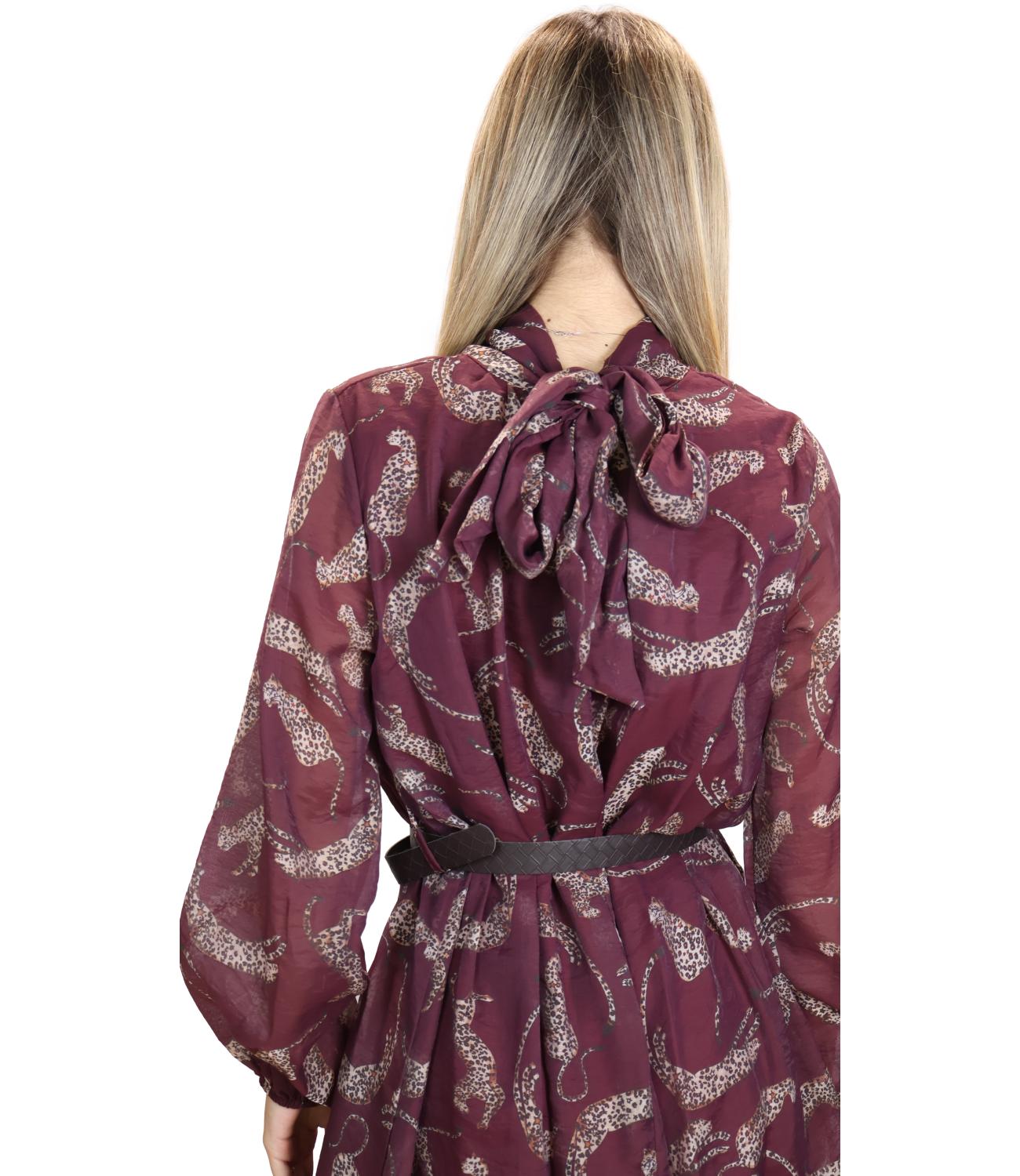 Abito Studio it L6758 Donna - Vino