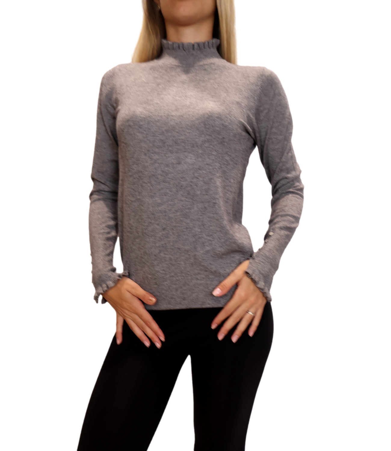 Maglia Studio it MG8525 Donna - Grigio
