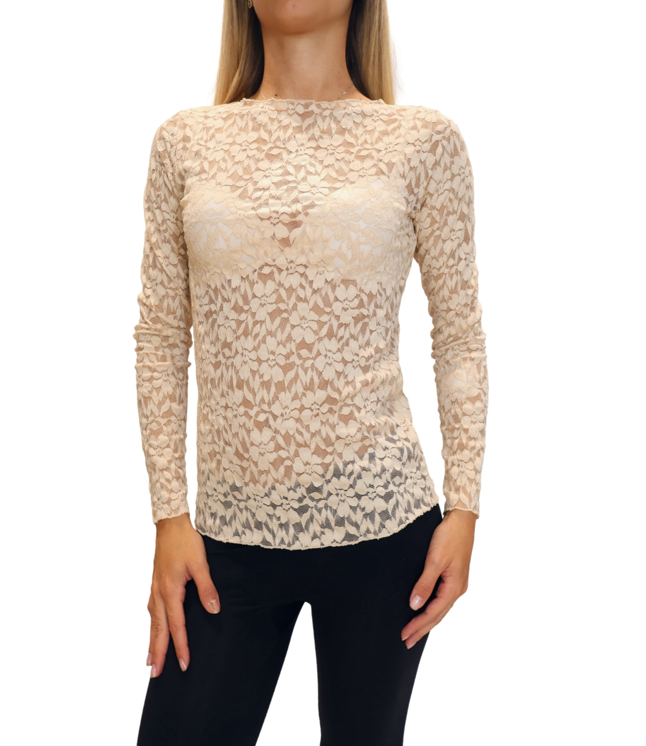 T-Shirt Studio it TH6958 Donna - Panna