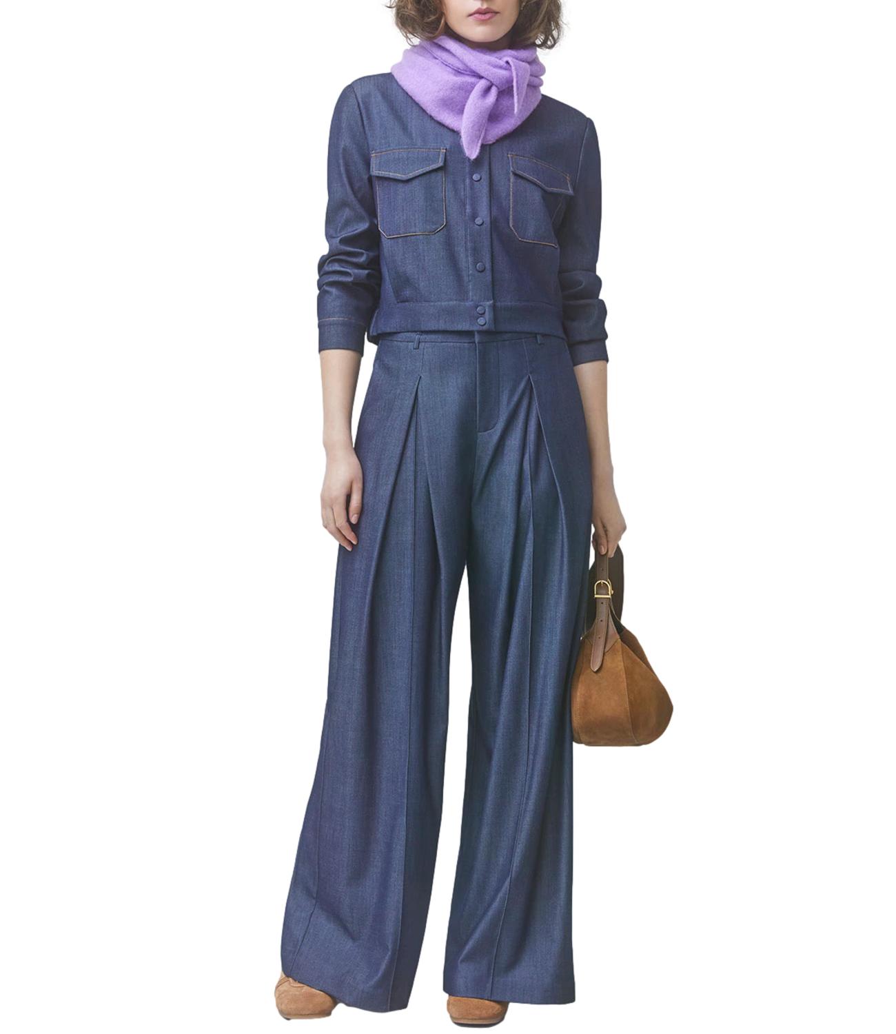 Pantalone Suncoo H26C04268 Donna - 35-Bleu Brut