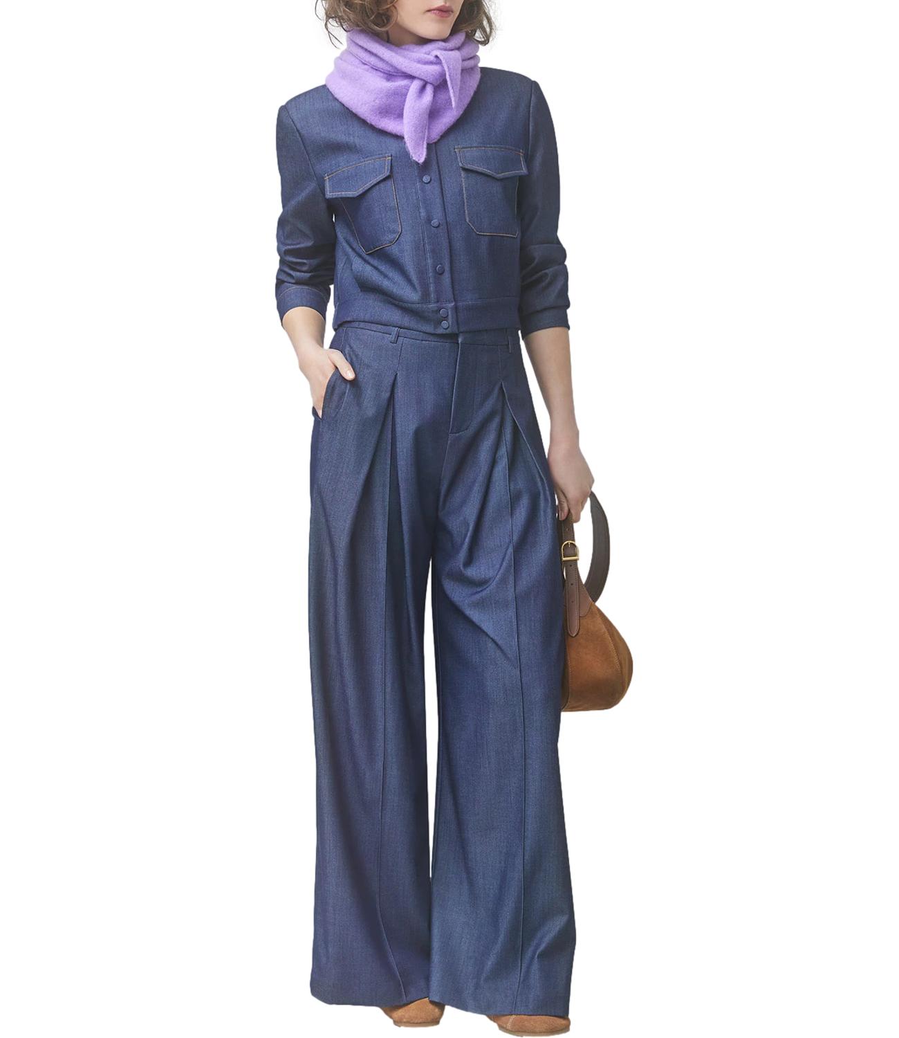 Camicia Suncoo H26C07266 Donna - 35-Bleu Brut