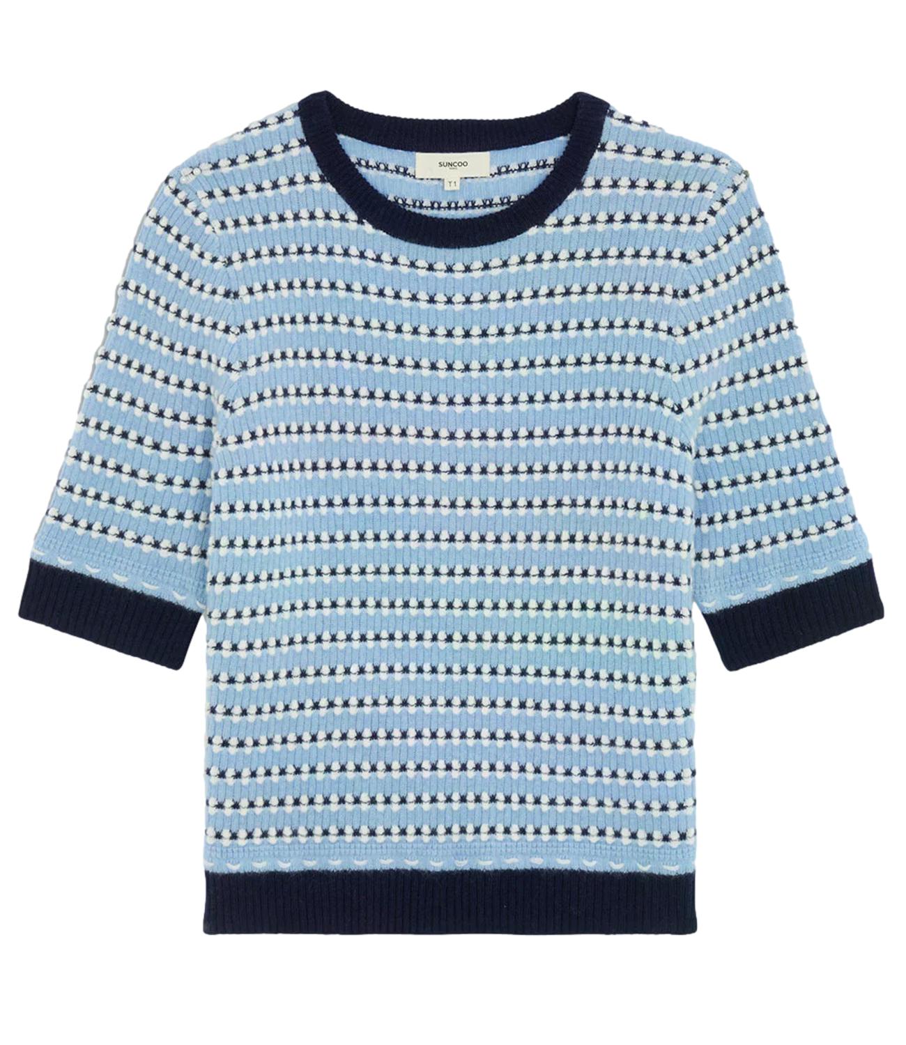 Maglia Suncoo H26M01274 Donna - 33-Bleu Ciel