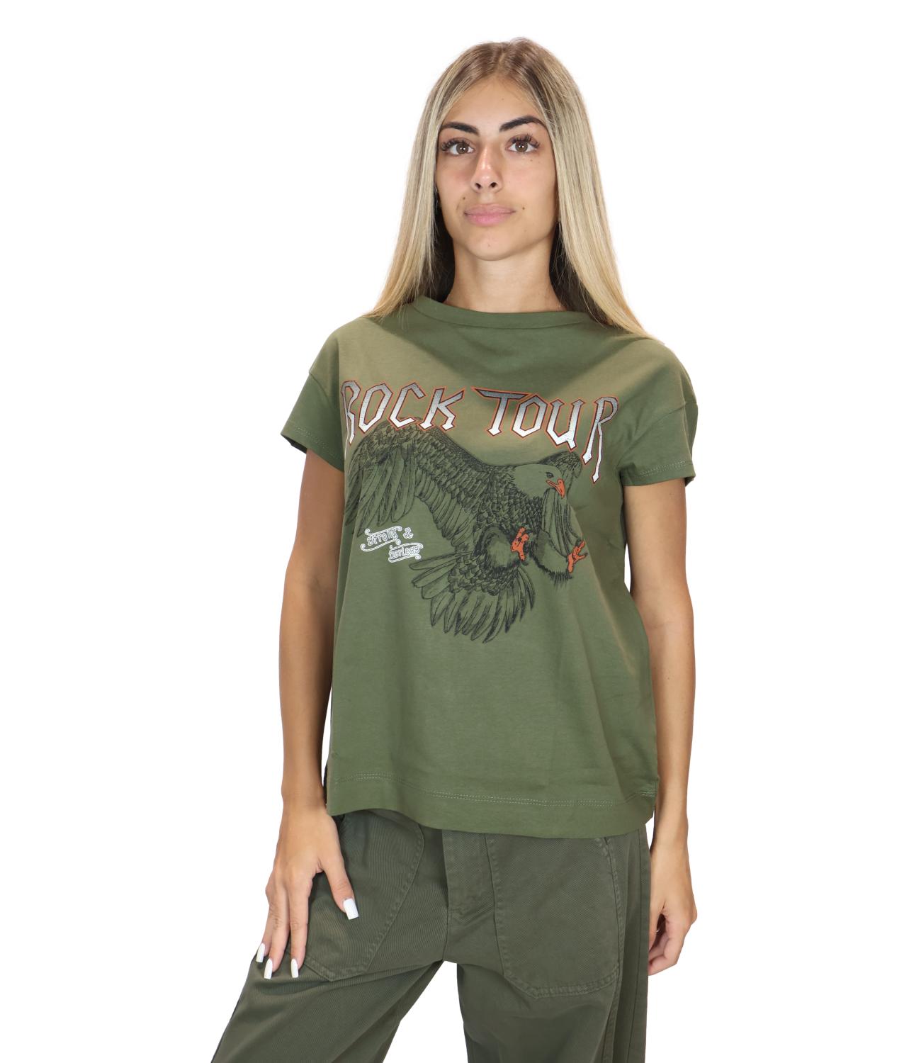 Maglia Susy Mix 124581 Donna - Militare