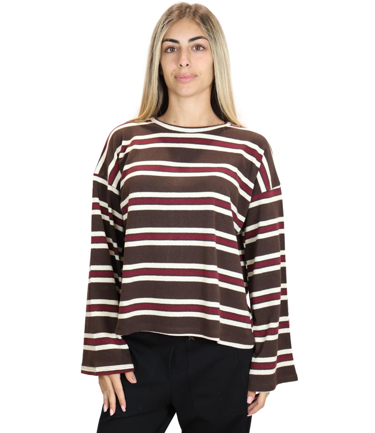 Maglia Susy Mix 12491 Donna - Moro