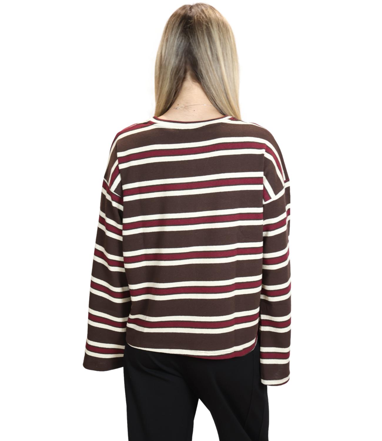 Maglia Susy Mix 12491 Donna - Moro