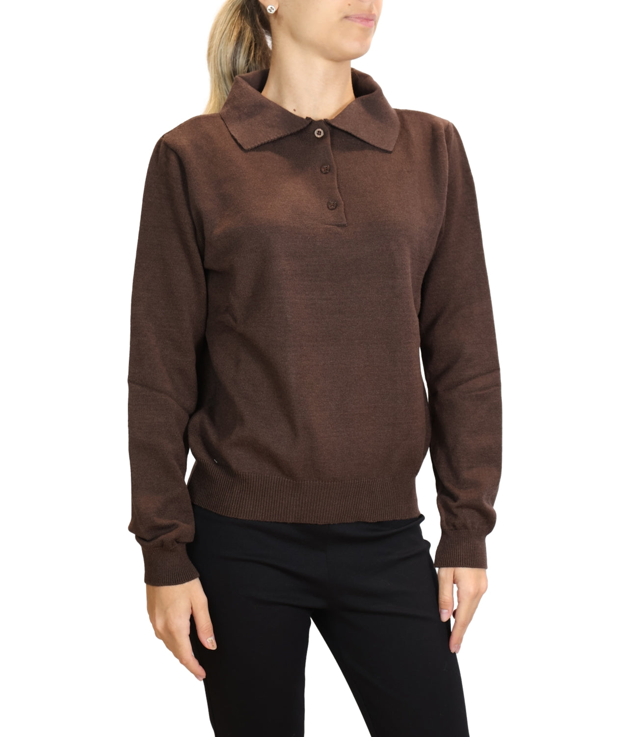 Polo Susy Mix 25142 Donna - Moro