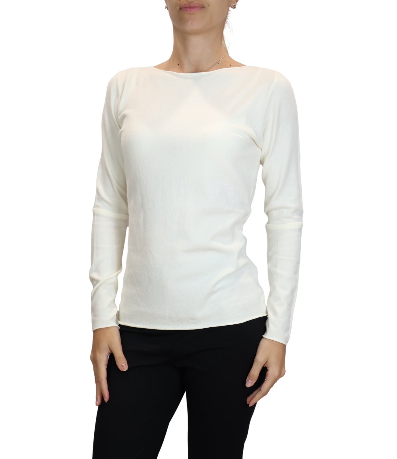Maglia Susy Mix 260902 Donna - Crema